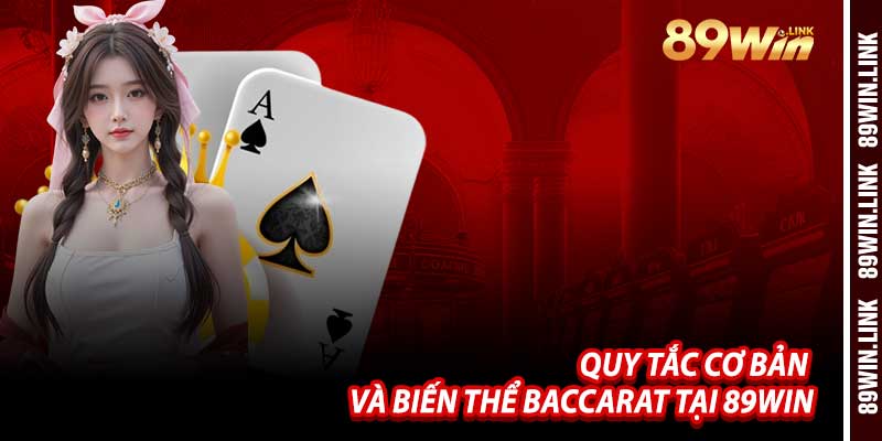 Quy Tắc Cơ Bản Và Biến Thể Baccarat Tại 89win